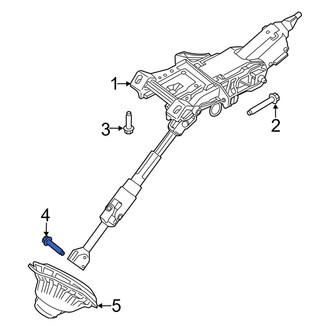 Lincoln OE - Lower Steering Column Bolt