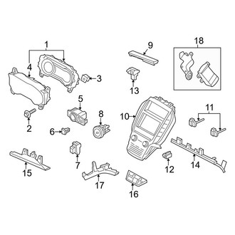 Lincoln OE - Instrument Panel - Cluster & Switches (Black Label / Premiere / Reserve / Select)