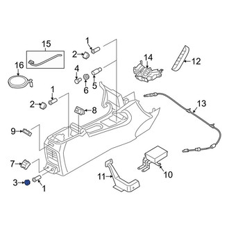 Lincoln OE - 12 Volt Accessory Power Outlet Housing