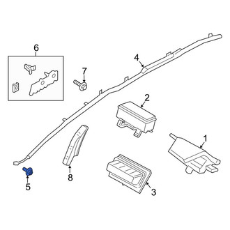 Lincoln OE - Curtain Air Bag Screw