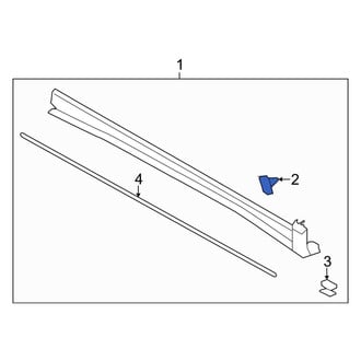Lincoln OE - Door Molding Screw