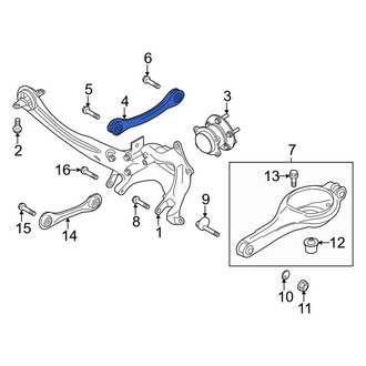Lincoln OE - Rear Upper Suspension Control Arm