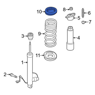 Lincoln OE - Rear Upper Coil Spring Insulator