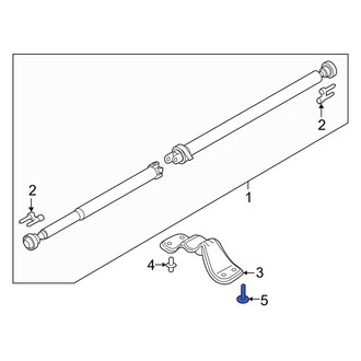 Lincoln OE - Hood Hinge Bolt