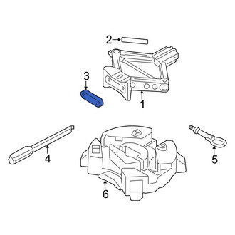 Lincoln OE - Floor Jack Bracket