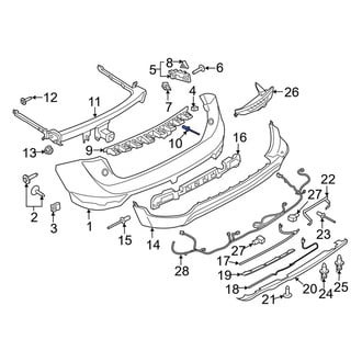 Lincoln OE - Valance Panel Rivet