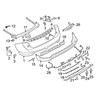 Lincoln OE - Trailer Hitch Receiver Bolt