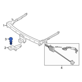 Lincoln OE - Rear Trailer Hitch Ball