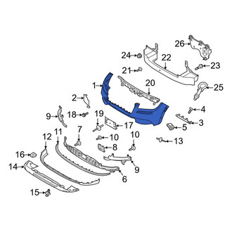 Lincoln OE - Front Bumper Cover