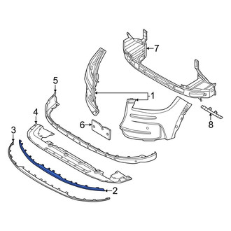Lincoln OE - Front Bumper Trim