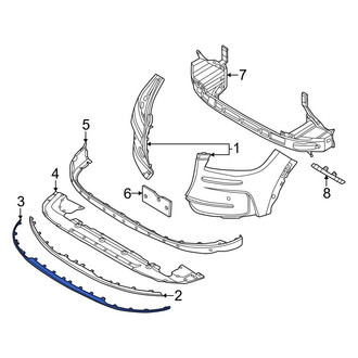Lincoln OE - Front Bumper Trim