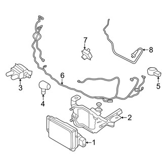 Lincoln OE - Front Bumper & Grille - Electrical Components