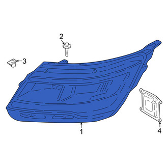 Lincoln OE - Front Left Headlight Assembly