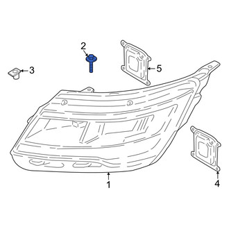Lincoln OE - Headlight Mounting Screw