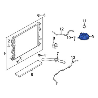 Lincoln OE - Engine Coolant Reservoir