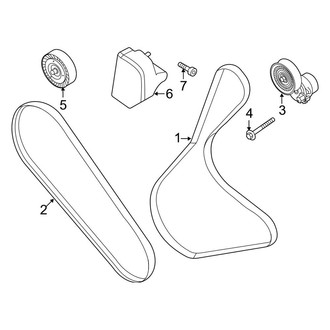 Lincoln OE - Cooling - Belts & Pulleys (Base / Reserve 2.0L)