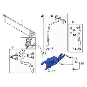 Lincoln OE - Automatic Transmission Oil Cooler