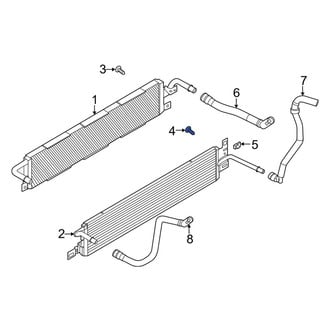 Lincoln OE - Rear Radiator Mount Bolt