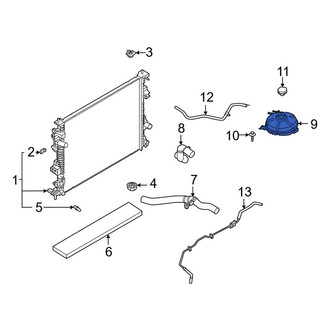 Lincoln OE - Engine Coolant Reservoir