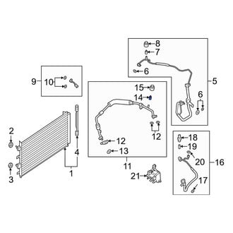 Lincoln OE - A/C Service Valve Core