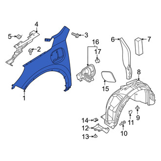Lincoln OE - Front Left Fender