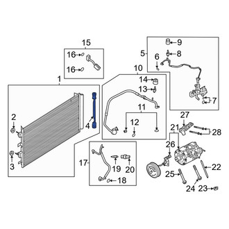 Lincoln OE - A/C Receiver Drier
