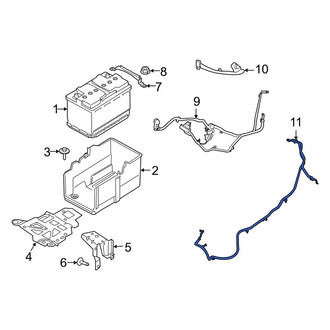 Lincoln OE - Battery Cable