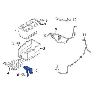 Lincoln OE - Outer Battery Tray Bracket