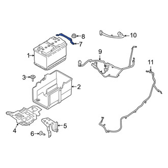 Lincoln OE - Battery Hold Down