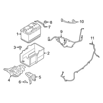 Lincoln OE - Electrical - Battery (Conventional)
