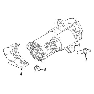 Lincoln OE - Electrical - Starter (2.0L)