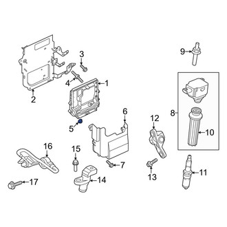 Lincoln OE - Engine Control Module (ECM) Nut