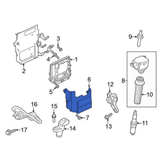 Lincoln OE - Engine Control Module (ECM) Cover