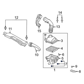 Lincoln OE - Air Filter Housing Insulator
