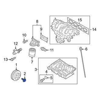 Lincoln OE - Engine Crankshaft Pulley Bolt