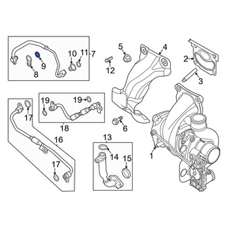 Lincoln OE - Turbocharger Oil Line Gasket
