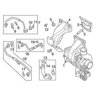 Lincoln OE - Engine / Transaxle - Turbocharger & Components (2.0L)