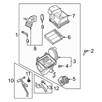 Lincoln OE - Air Filter Housing Insulator
