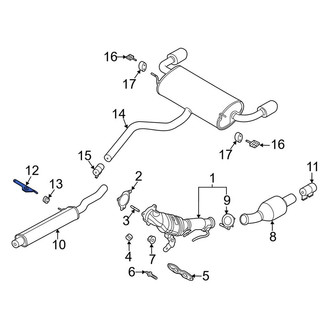 Lincoln OE - Exhaust System Hanger Bracket