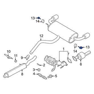 Lincoln OE - Exhaust System Hanger Bracket