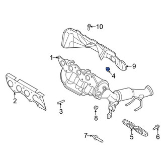 Lincoln OE - Exhaust Manifold Nut