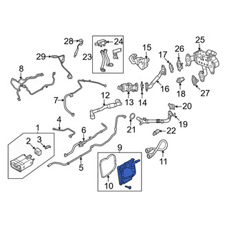 Lincoln OE - Vapor Canister Purge Valve Assembly