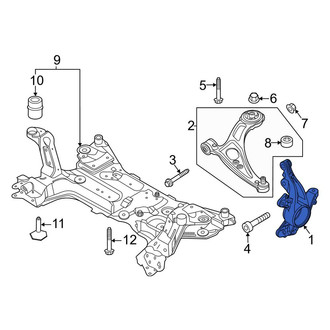 Lincoln OE - Left Steering Knuckle