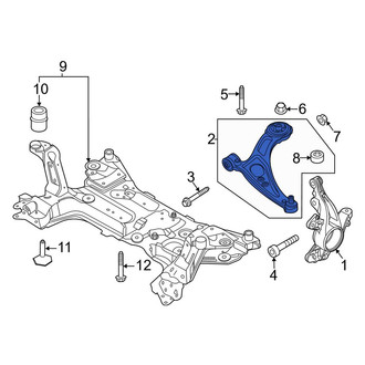 Lincoln OE - Front Right Suspension Control Arm