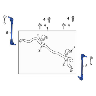 Lincoln OE - Front Suspension Stabilizer Bar Link