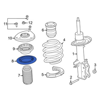 Lincoln OE - Front Upper Coil Spring Insulator