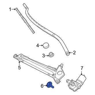 Lincoln OE - Wiper Linkage Screw