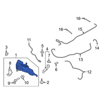 Lincoln OE - Washer Fluid Reservoir