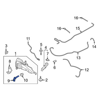 Lincoln OE - Washer Fluid Level Sensor