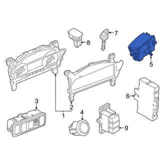 Lincoln OE - Heads Up Display Assembly